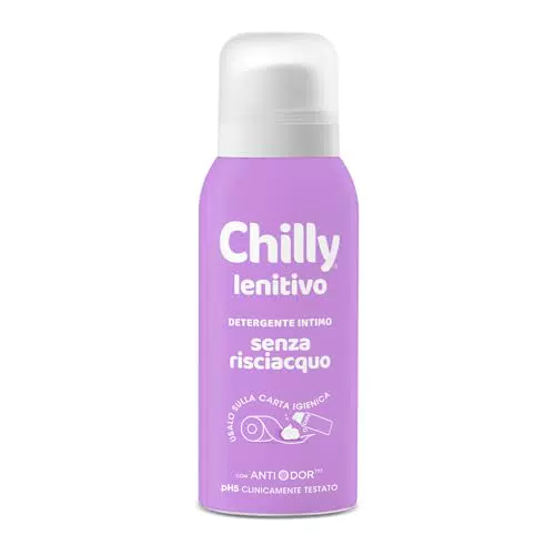 Chilly Detergente Intimo Lenitivo Senza Risciacquo in Mousse a pH5
