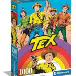 Clementoni Tex Puzzle - Puzzle Fumetti con Illustrazioni d'Autore per Adulti