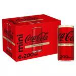 Coca-Cola Zero Zucchero e Caffeina - Bevanda alla Cola senza Calorie 200 ml