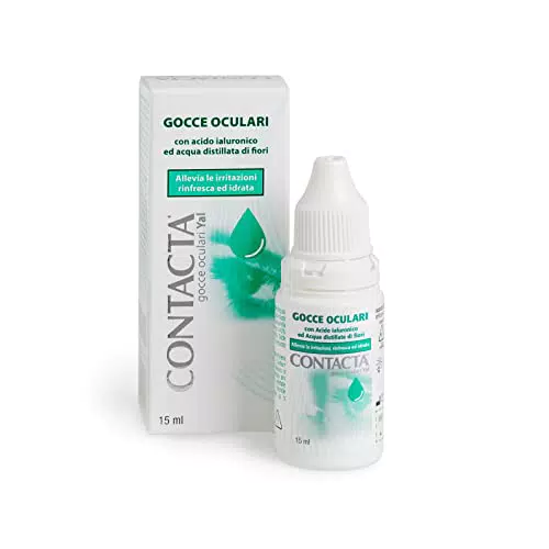 Contacta Gocce Oculari Yal - Acido Ialuronico per Irritazioni e Idratazione