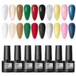 COSCELIA Kit Semipermanente per Unghie UV/LED - Nail Art Manicure Set