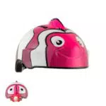 Crazy Safety Casco per Bici Regolabile per Bambini 2-7 Anni, Sicurezza in Movimento