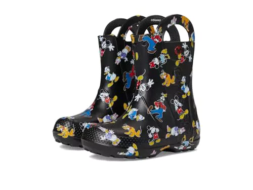 Crocs Mickey Friends Handle It - Stivali Unisex per Bambini e Ragazzi