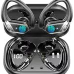 Cuffie Bluetooth 5.4 Sport con Cancellazione Rumore e Display LED - IP7 Impermeabili