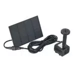 Decdeal Pompa a Getto Solare Brushless per Laghetto e Fontana 6V 1.2W