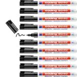 Edding e-8040-10 Pennarelli Indelebili per Tessuti 1 mm