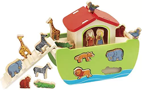 Eichhorn Arca in Legno – Gioco Educativo per Sviluppo Creativo e Manualità