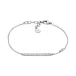 Emporio Armani Bracciale da donna con placca in argento sterling EG3592040