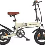 Eskute F200 Bicicletta Elettrica Pieghevole 14 con Display LCD e Autonomia 50KM