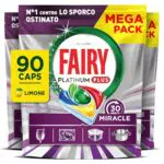 Fairy Detersivo per Lavastoviglie 30 Minuti Miracle - Potente contro lo Sporco