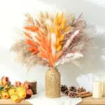 Falafoty Bouquet di Erba di Pampas Essiccata per Decorazioni Boho e Matrimoni