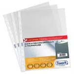 Favorit Buste Trasparenti A4 Finitura Buccia d'Arancia Spessore Leggero