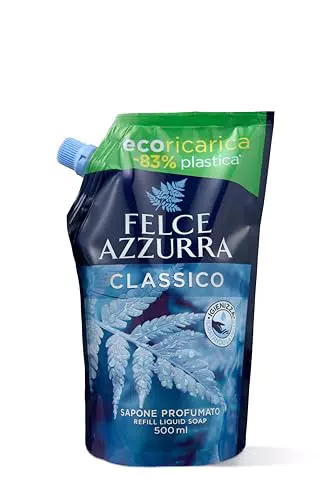 Felce Azzurra Sapone Liquido Mani e Viso Classico Profumato, Igienizzante e Idratante