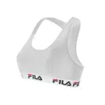 FILA Reggiseno Donna Cotone, Reggiseno Sportivo, Senza Ferretto