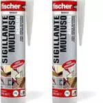 Fischer Sigillante Multiuso Acrilico SA 310 per Supporti Porosi e Muri
