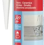Fischer Sigillante Antimuffa Multiuso SAM per Vetro, Alluminio e Ceramica