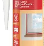 Fischer SNF Silicone Sigillante per Legno, Pavimenti e Finestre, Neutro