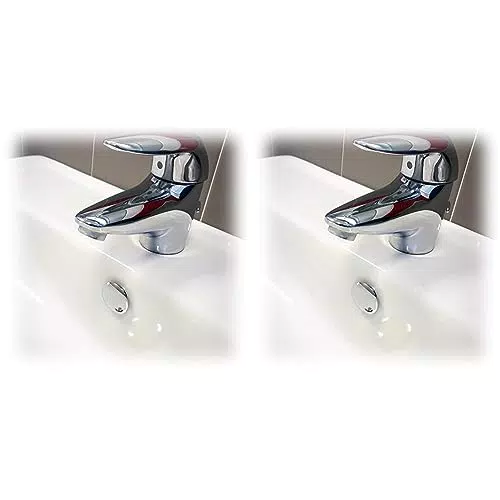 Fischer Tappo Troppo Pieno TTP K per Lavabi, Lavandini e Bidet