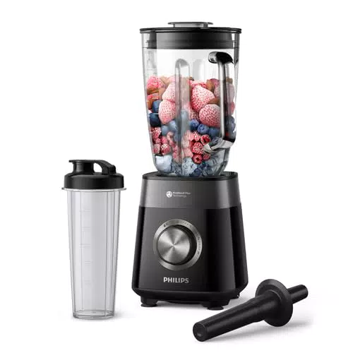 Frullatore Philips HR3031/00 - 1200 W, Tecnologia ProBlend Plus, 2L