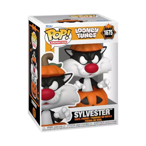 Funko Pop! Sylvester Cat With Pumpkin – Figura da Collezione Looney Tunes