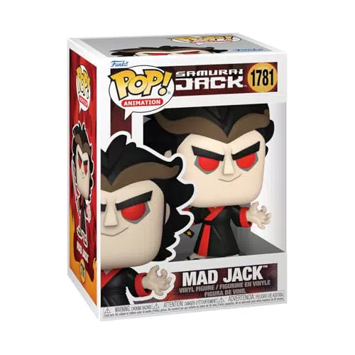 Funko Pop!: Samurai Jack - Figura da Collezione Mad Jack per Fans e Collezionisti
