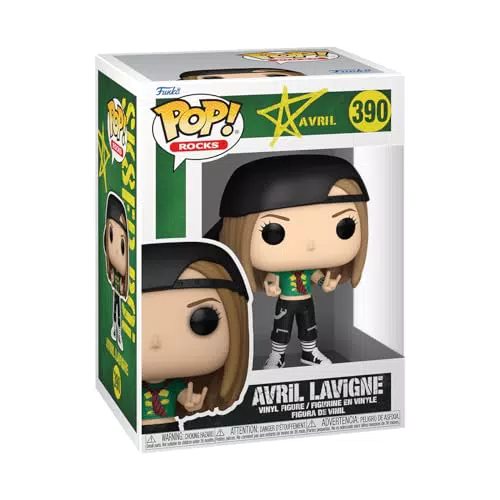 Funko POP! Avril Lavigne - Figura Sk8ter Boi da Collezione per Fan della Musica