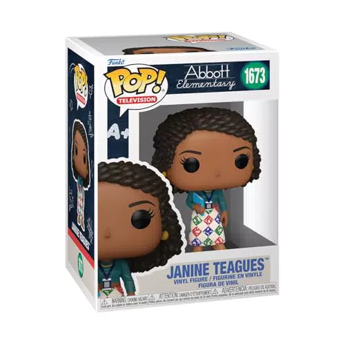 Funko Pop! Janine Teagues - Abbot Elementary - Figura da Collezione Ufficiale