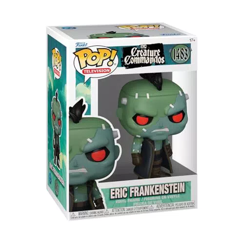 Funko Pop! Eric Frankenstein - Creature Commandos S1 - Figura da Collezione DC Comics
