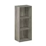 Furinno Libreria Luder a 3 Ripiani Design Moderno