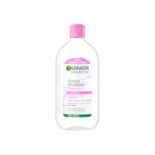 Garnier SkinActive Acqua Micellare 100% Rimozione Trucco per Pelli Sensibili