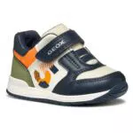 Geox Rishon B Boy - Scarpe da Ginnastica Comode e Stili Moderni