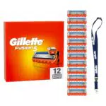 Gillette Fusion5 Lamette di Ricambio per Rasoio con Striscia Lubrificante