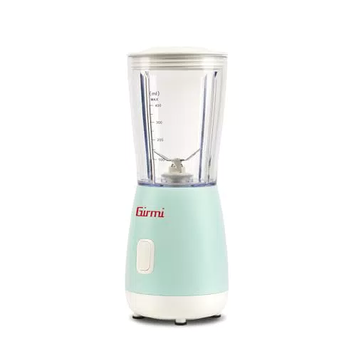 Girmi FR06 Frullatore 170W con 4 Lame INOX e Funzione PULSE, Facile da Pulire