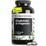 Glicinato di Magnesio 300mg - Magnesio Chelato Alta Digeribilità Vegano