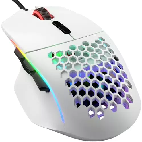 Glorious Gaming Model I Mouse da gaming wired superleggero con RGB e tasti programmabili