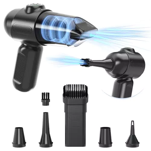 GOAMGE Rimuovi Polvere Elettrico Senza Fili 80000 Giri/Min con Batteria Ricaricabile