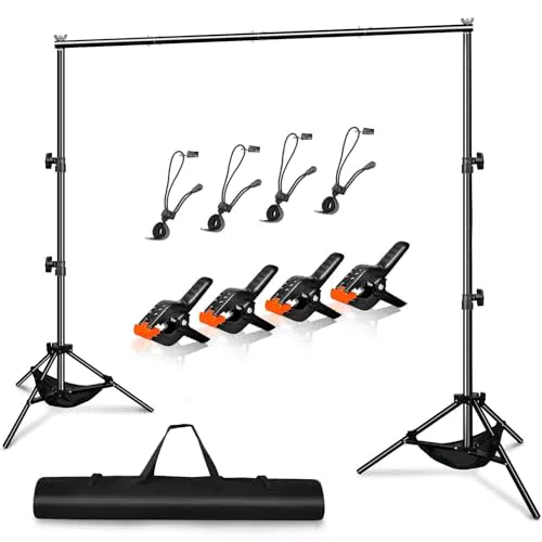 Heysliy Supporto Fondale Fotografico Regolabile per Set Fotografico e Decorazioni