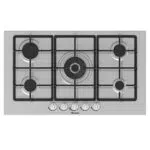 Hisense GM973XF Piano Cottura a Gas con 5 Zone di Cottura e Griglie in Ghisa