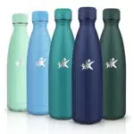HoneyHolly Borraccia Termica in Acciaio Inox Antigoccia per Sport e Ufficio