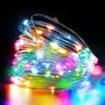 HOTUT Luci LED a Batteria 10M, Catena di Luci Impermeabile per Esterni e Interni