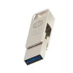 HP Unità Flash OTG 128GB 3.2 Tipo-C/Tipo-A in Metallo
