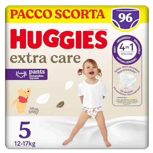 Huggies Mutandina Extra Care Pannolini Design Disney