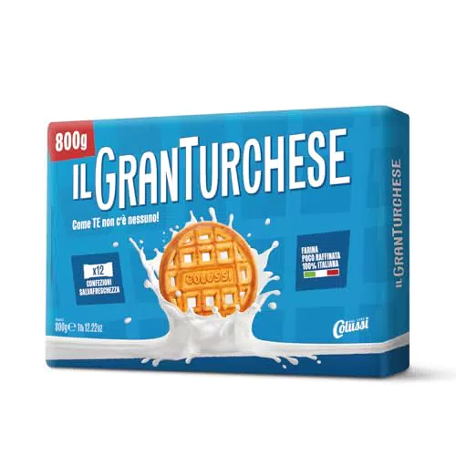 Il GranTurchese - Biscotti Frollini con Buchi, Farina Italiana