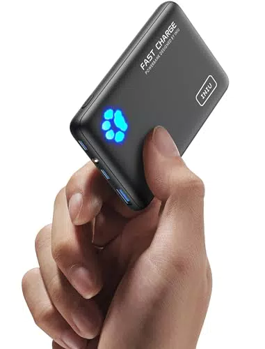 INIU Power Bank Ricarica Rapida 10000mAh PD3.0 QC4.0 per iPhone e Samsung