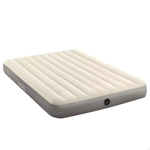Intex Materasso Gonfiabile Matrimoniale Dura-Beam Single-High, 152x203 cm