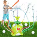 Irrigatore d'acqua per bambini - Giocattolo Sprinkler Baseball per attività all'aperto