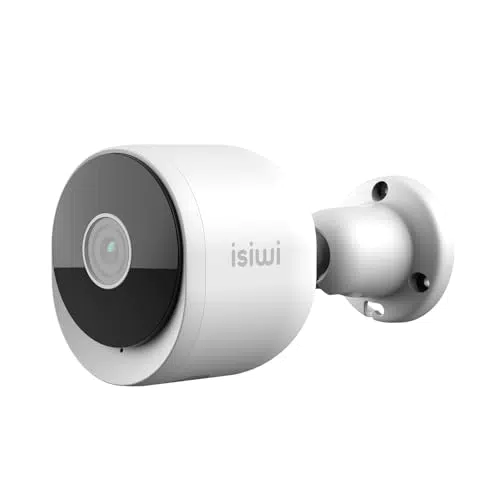 Isiwi Telecamera IP WiFi da Esterno con Visione Notturna, Audio Bidirezionale - ISW-BFEP3MP