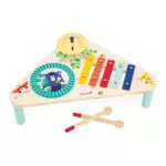 Janod Tavolo Musicale in Legno Gioia - Giocattolo Musicale per Bambini J07655