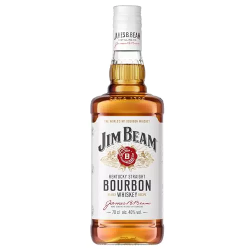 Jim Beam Bourbon Whiskey Invecchiato 4 Anni Distillato a Bassa Temperatura