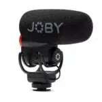 JOBY Wavo PLUS Microfono Vlogging Super-Cardioide con Monitoraggio Audio Live